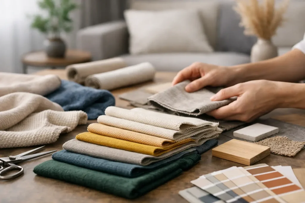 Tecidos para designers de interiores: como escolher
