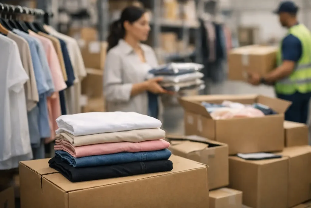 Benefícios da pronta entrega têxtil