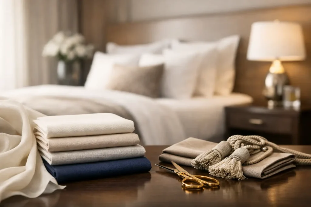 Tecidos para hotelaria sofisticada: como escolher