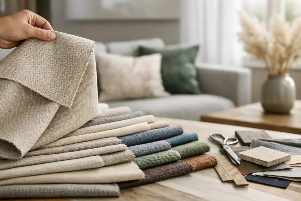Como especificar tecidos para interiores