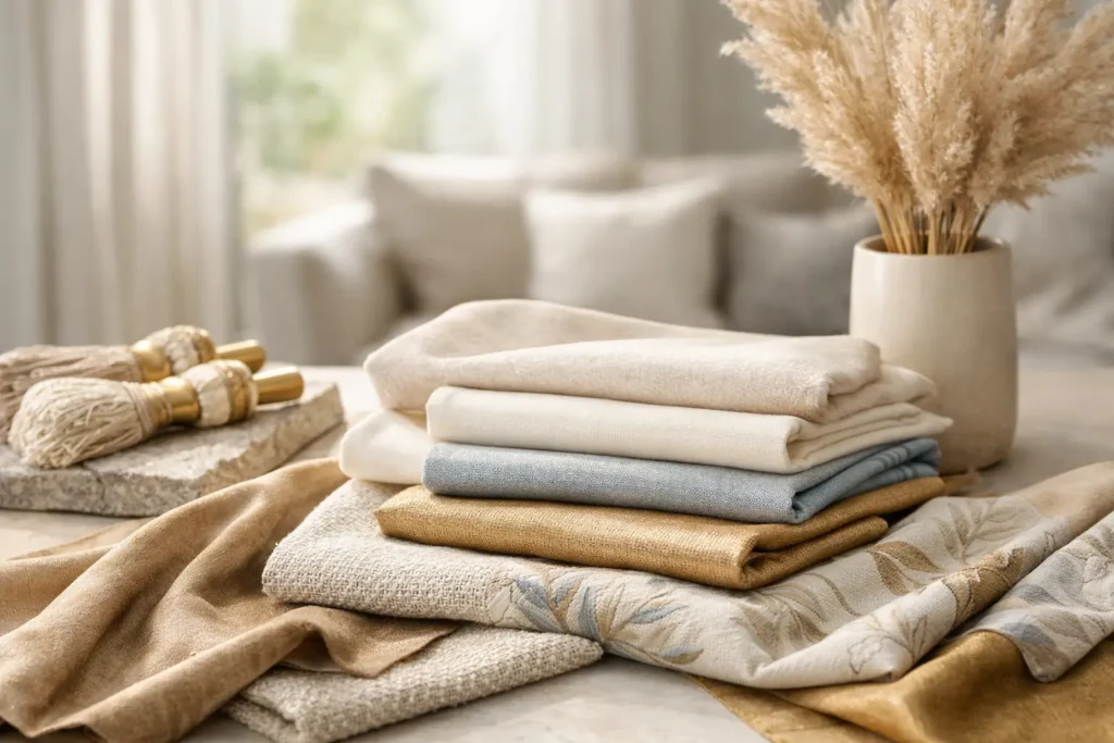 Tecidos para decoração que elevam cada projeto