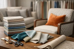 Tecido decorativo para móveis sob encomenda